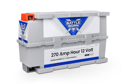 Battle Born 270Ah 12V LiFePO4 Deep Cycle GC3 Battery