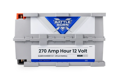 Battle Born 270Ah 12V GC3 LiFePO4 Heated Battery Kit