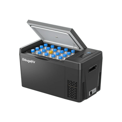 BougeRV 12V 23 Quart Portable Fridge Black For Travel