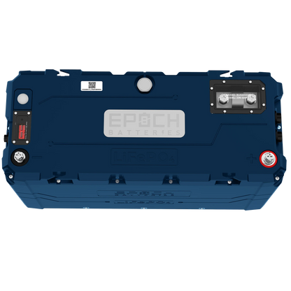 Epoch Batteries 12V 460Ah (5.89kWh) V2-T Elite Series - Heated & Bluetooth & Victron Comms LiFePO4 Battery