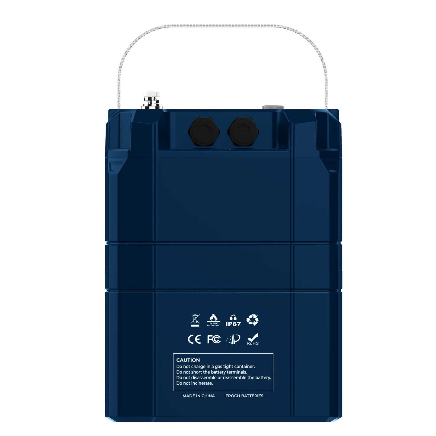 Epoch Batteries 12V 460Ah (5.89kWh) V2-T Elite Series - Heated & Bluetooth & Victron Comms LiFePO4 Battery