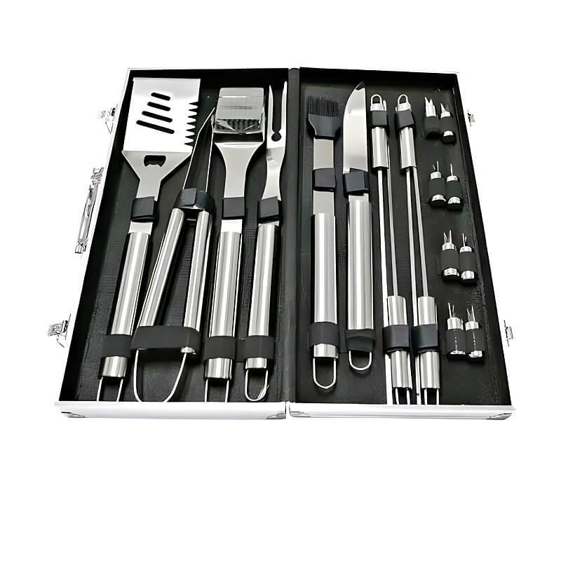 Cal Flame 18 Piece BBQ Tool Set - BBQSET-004