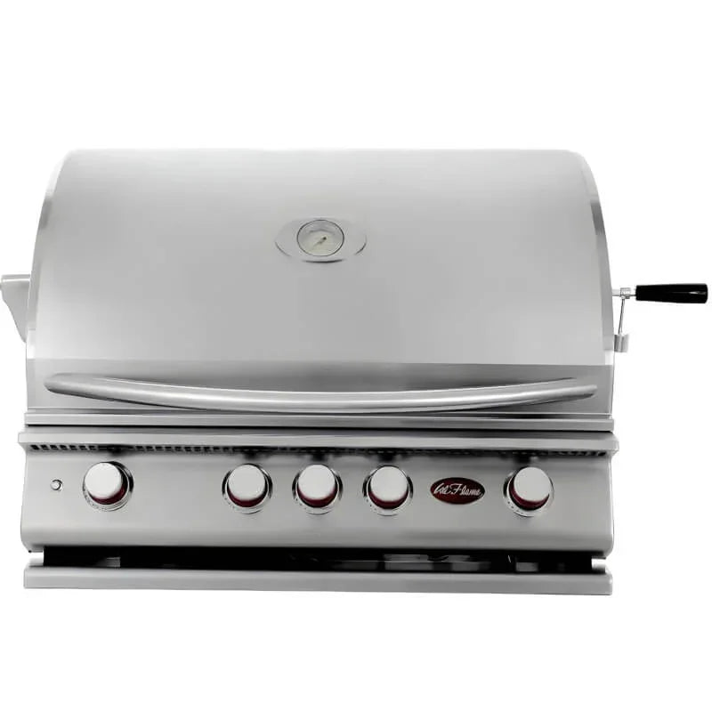 Cal Flame Maui Q 4 Ft. L-Shaped BBQ Grill Island - BBK401
