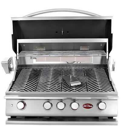 Cal Flame P Series 32 Inch 4 Burner Built In Grill