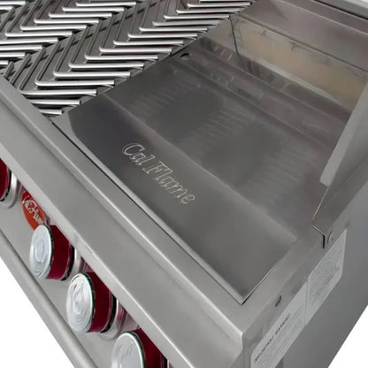 Cal Flame Convection 40 Inch 5 Burner Built In Grill