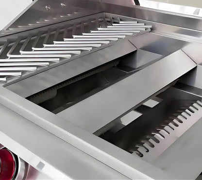 Cal Flame Top Gun Convection 40 Inch 5 Burner Built In Grill - BBQ19875CTG