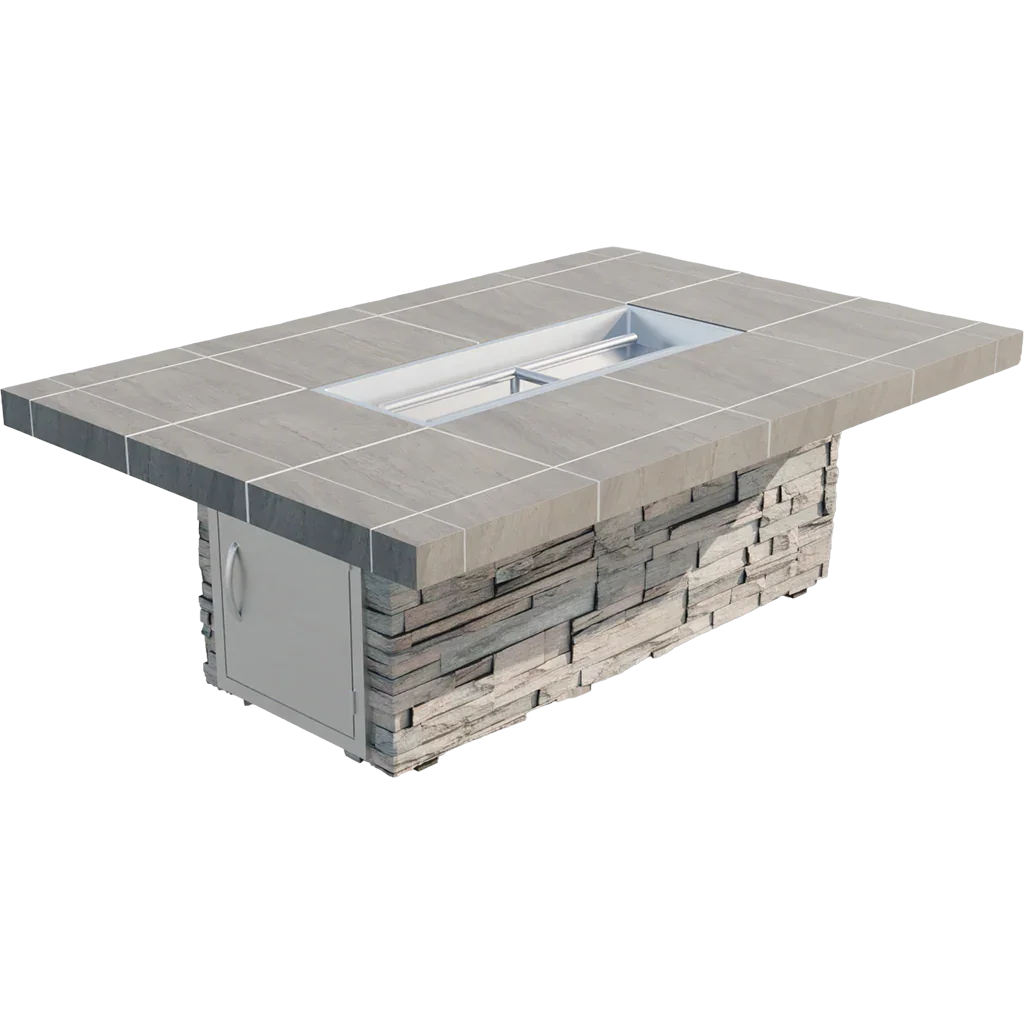 Cal Flame Mojave Modern Outdoor Gas Fire Pit FPT-RT601M