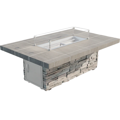 Cal Flame Mojave Modern Outdoor Gas Fire Pit FPT-RT601M
