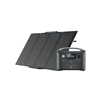 EcoFlow RIVER 2 Pro + 1*160W Portable Solar Panel