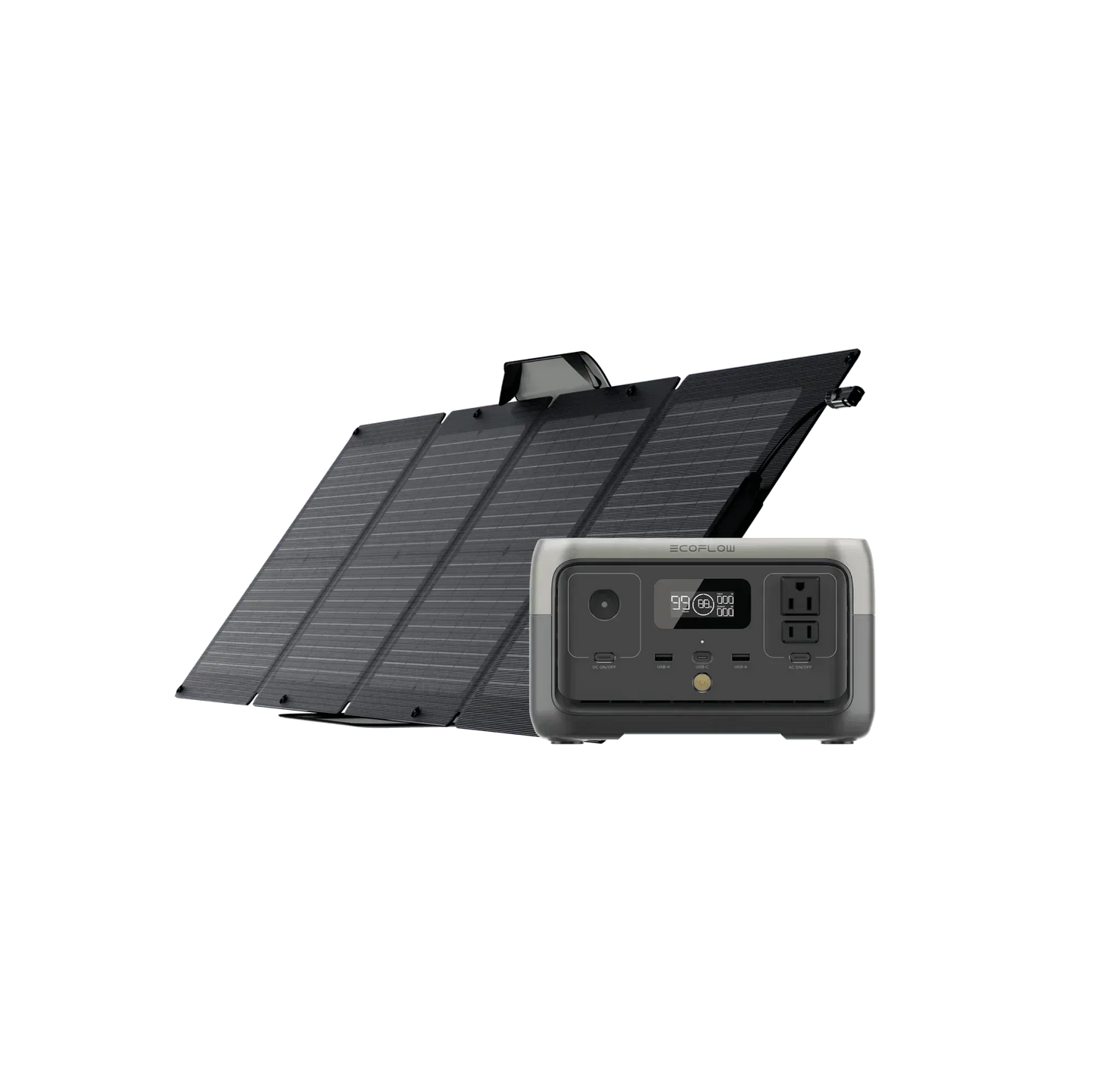 EcoFlow RIVER 2 Pro + 1*110W Portable Solar Panel