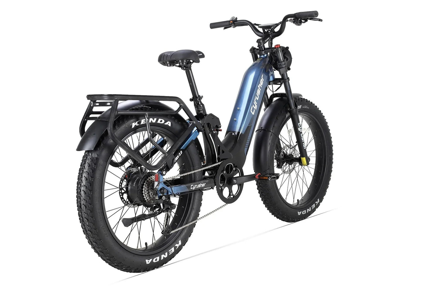 Cyrusher Trax 2.0 Step-Thru Full-Suspension E-Bike