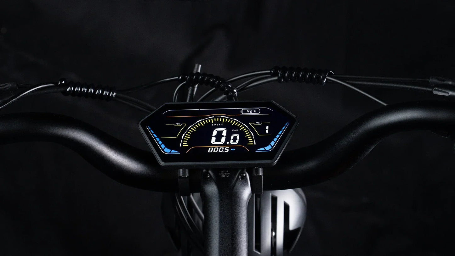 Cyrusher Trax 2.0 Step-Thru Full-Suspension E-Bike