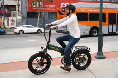 Vitilan I7 Pro Folding Full Suspension Electric Bike
