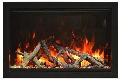 Amantii Traditional Lumina 44-Inch Built-In Indoor/Outdoor Smart Electric Firebox Insert