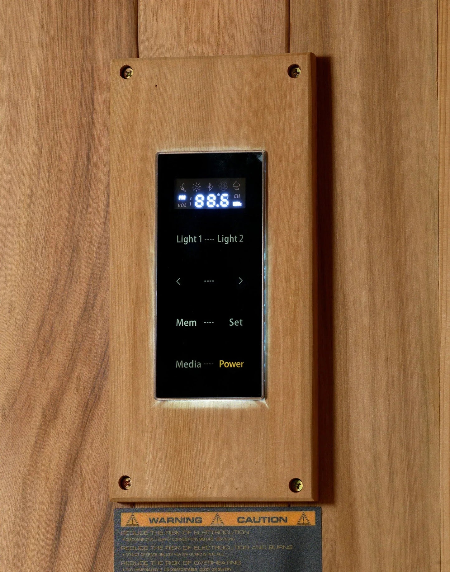 Golden Designs Hanko Traditional Sauna – Canadian Red Cedar Interior | GDI-7202-01 / Hanko | 2-3 Person