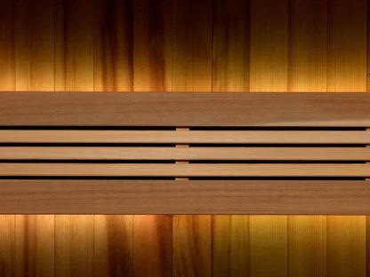 Golden Designs Sundsvall Traditional Sauna – Canadian Red Cedar Interior and Pacific Premium Clear Cedar Exterior | GDI-7289-02 / Sundsvall | 2 Person