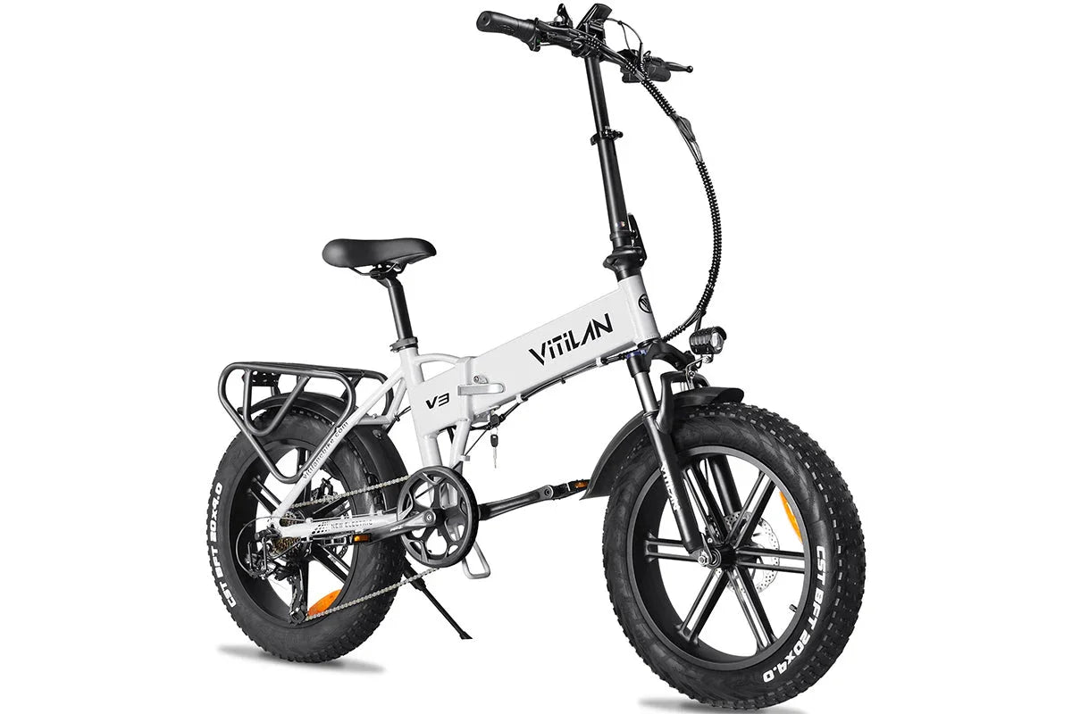 Vitilan V3 2.0 Folding Fat Tires Adult All Terrain Electric Bike