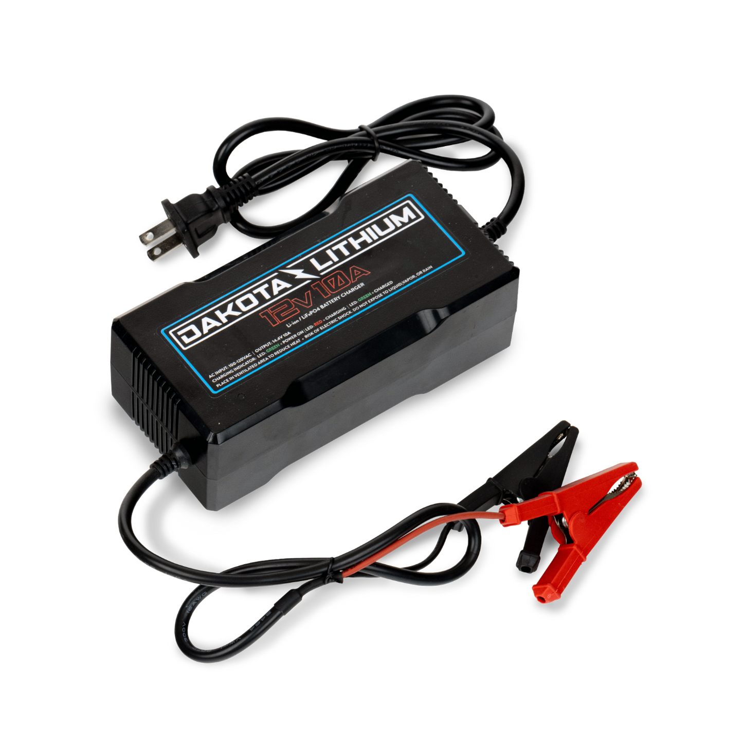 Dakota Lithium 12V 10A LiFePO4 Battery Charger