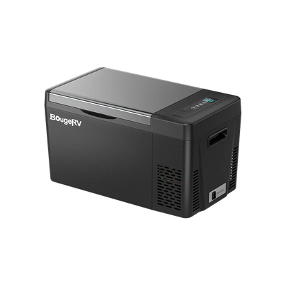BougeRV 12V 23 Quart Portable Fridge Black For Travel