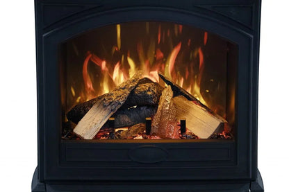 Cast Iron High Output Series E-50HO, E-70HO Freestanding Electric Fireplace