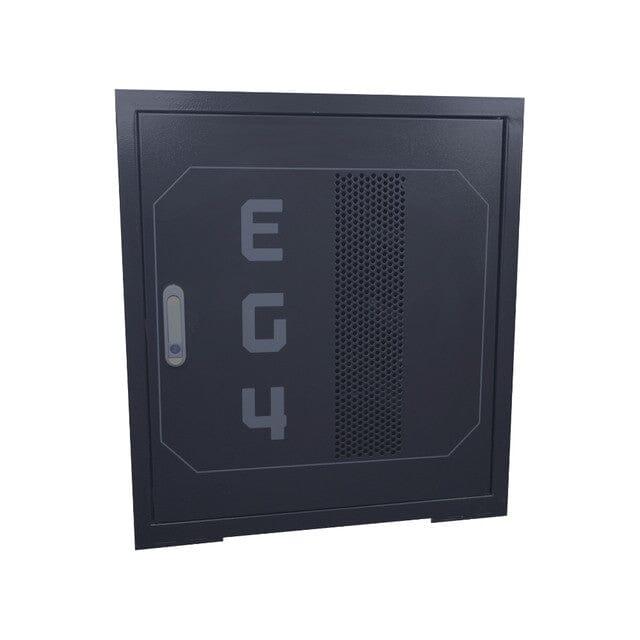 EG4 Enclosed Battery Rack [Pre-Assembled] | 3 Slot | Wheels Included