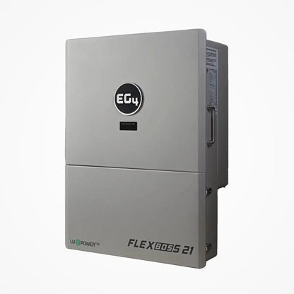 EG4 Hybrid Power Kit | 16kW 120/240V Output 48VDC - 28.6kWh System Bundle | EG4 FlexBOSS21 Hybrid Inverter + 2 x EG4 PowerPro Wallmount Outdoor Battery
