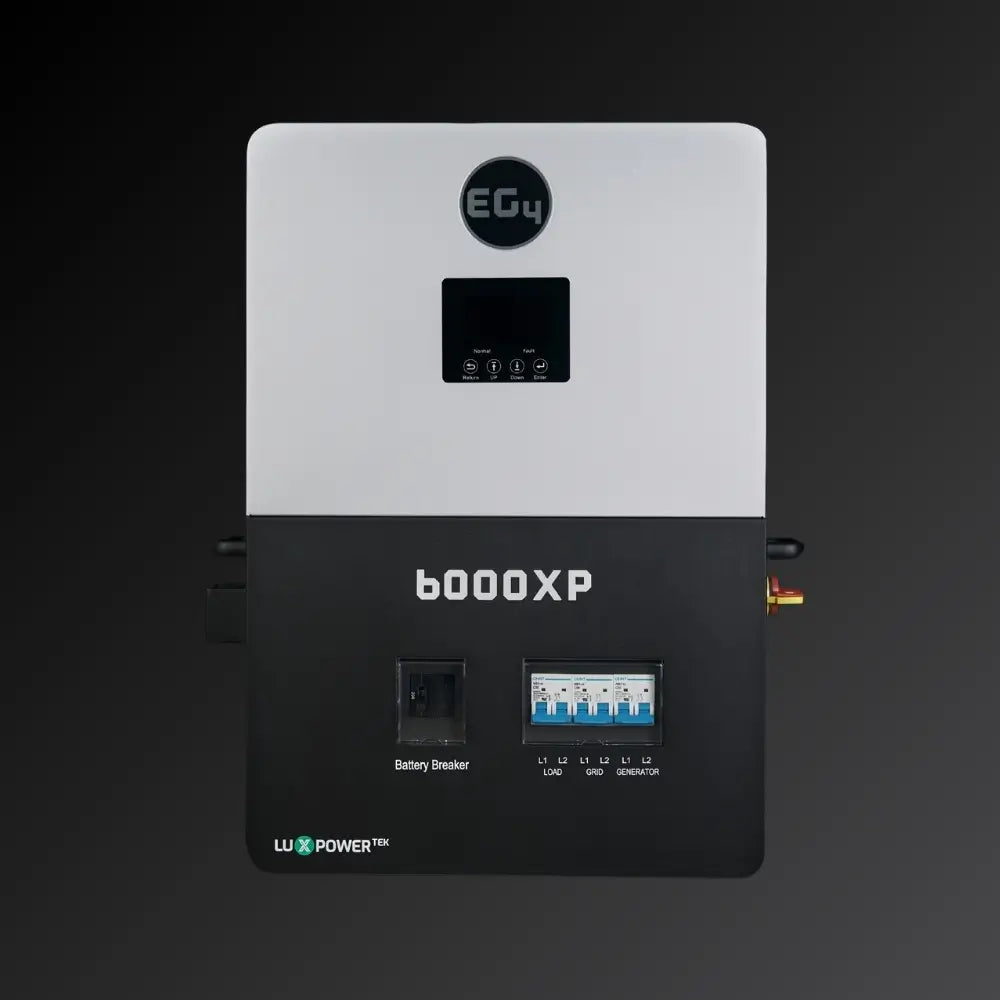 EG4 OffGrid Power Kit | 6kW 120/240V Output 48VDC - 32kWh System Bundle | 1 x EG4 6000XP Inverter + 2 x EG4 WallMount 314Ah Indoor Battery