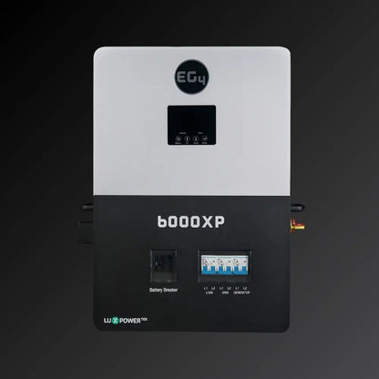 EG4 OffGrid Power Kit | 6kW 120/240V Output 48VDC - 32kWh System Bundle | 1 x EG4 6000XP Inverter + 2 x EG4 WallMount 314Ah Indoor Battery