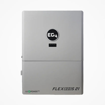 EG4 Hybrid Power Kit | 16kW 120/240V Output 48VDC - 28.6kWh System Bundle | EG4 FlexBOSS21 Hybrid Inverter + 2 x EG4 PowerPro Wallmount Outdoor Battery