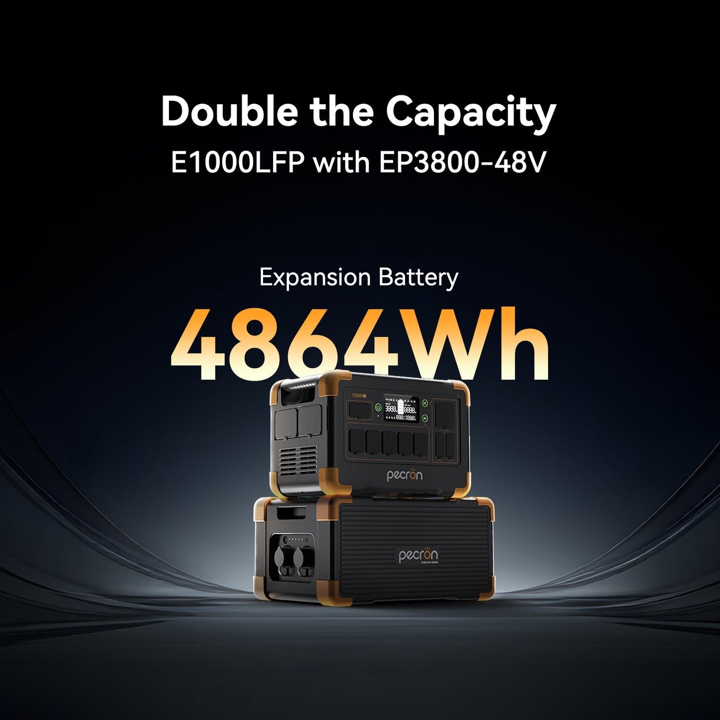PECRON EP3800-48V Expansion Battery 3840Wh