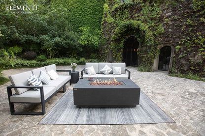 Elementi Andes Fire Table - Dark Gray