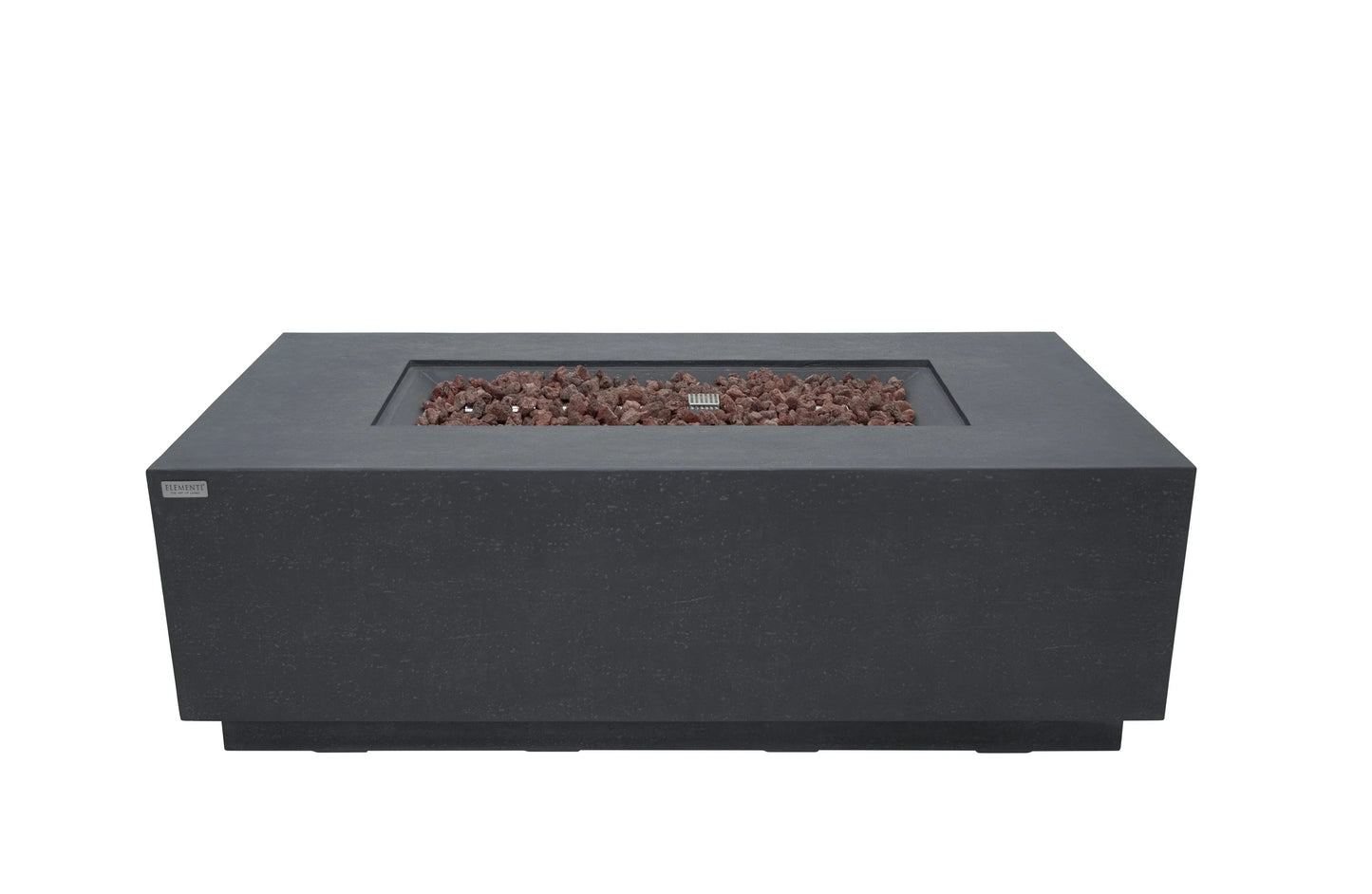 Elementi Andes Fire Table - Dark Gray