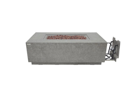 Elementi Andes Fire Table - Light Gray