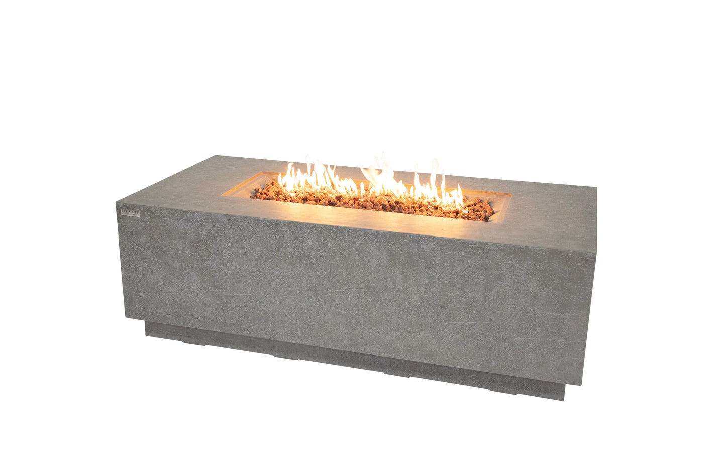 Elementi Andes Fire Table - Light Gray