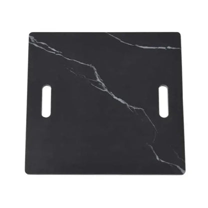 Elementi Plus Sofia 40" Marble Porcelain Fire Table - Bulgaria Black