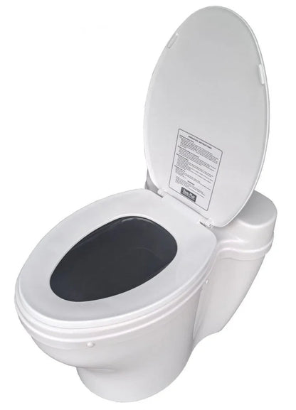Sun-Mar AF Elongated Waterless Toilet + Kit