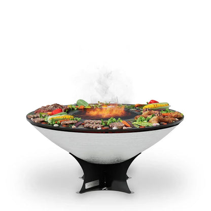 Arteflame XXL 40" Platinum Edition Fire Pit With Cooktop
