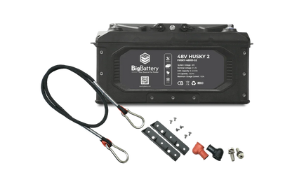 BigBattery 48V HUSKY2 PWR | 5.12kWh-20.48kWh |LiFePO4 – High Power | Golf | eUTV | Marine | Industrial Battery