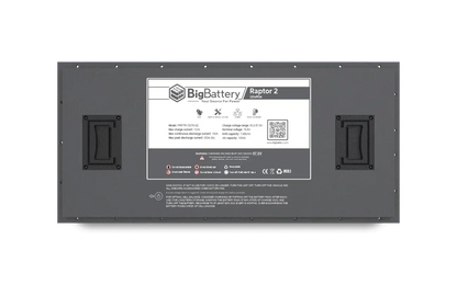 BigBattery 72V RAPTOR 2 LiFePO4 Battery | 7.68kWh | Game-Changing Power for Golf Carts