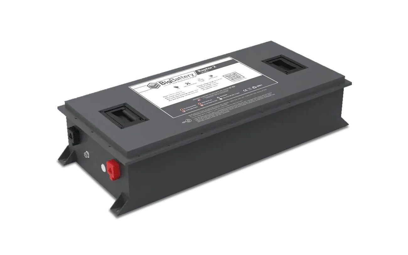 BigBattery 72V RAPTOR 2 LiFePO4 Battery | 7.68kWh | Game-Changing Power for Golf Carts