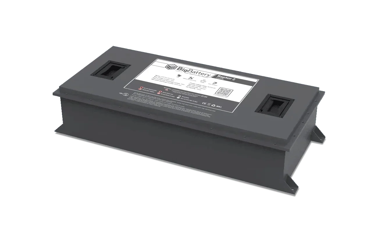 BigBattery 72V RAPTOR 2 LiFePO4 Battery | 7.68kWh | Game-Changing Power for Golf Carts