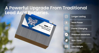 Battle Born 100Ah 12V LiFePO4 Heated Battery Kit