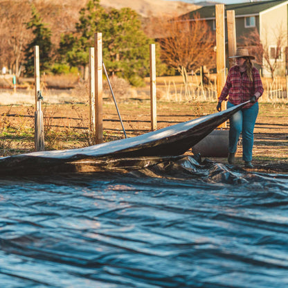 Bootstrap Farmer Silage Tarp - 6 mil Reversible Black & White
