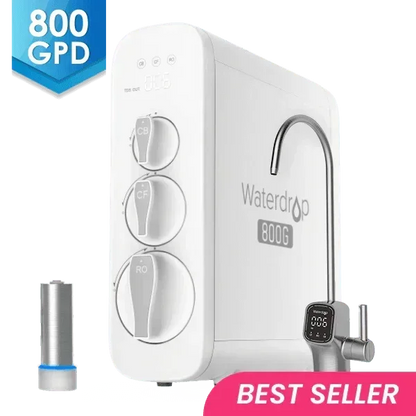 Waterdrop G3P800 Tankless RO System with UV Sterilizing Light