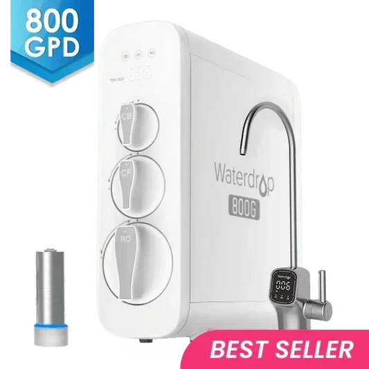 Waterdrop G3P800 Tankless RO System with UV Sterilizing Light