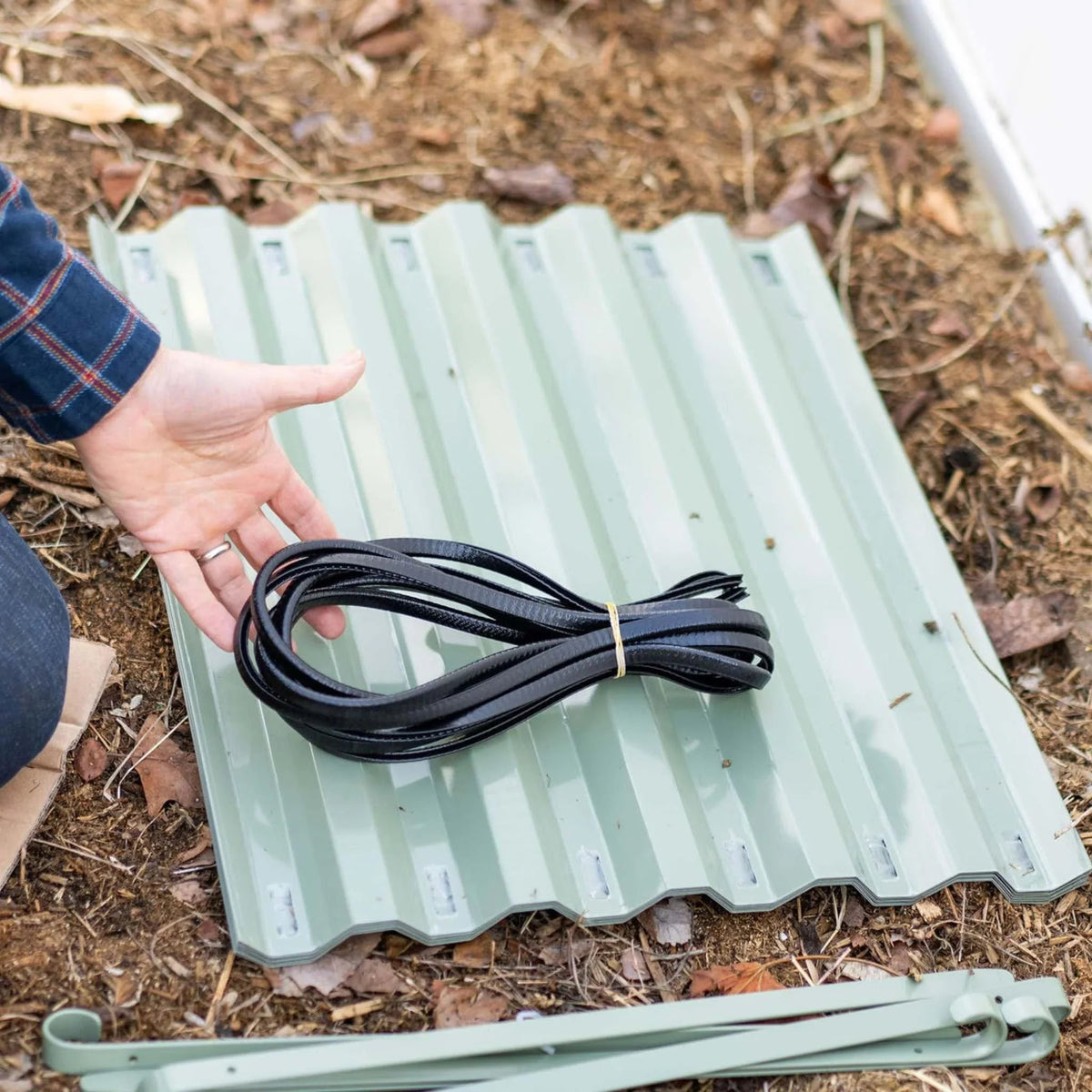 Bootstrap Farmer 17" Metal Modular Raised Garden Bed Kit | 6 in 1 "No Tools Needed"