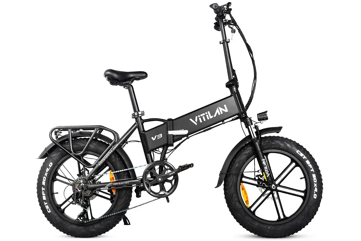 Vitilan V3 2.0 Folding Fat Tires Adult All Terrain Electric Bike
