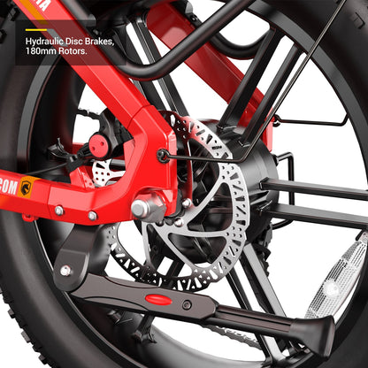 HOVSCO HovBeta 20" Foldable Fat Tire Electric Bike