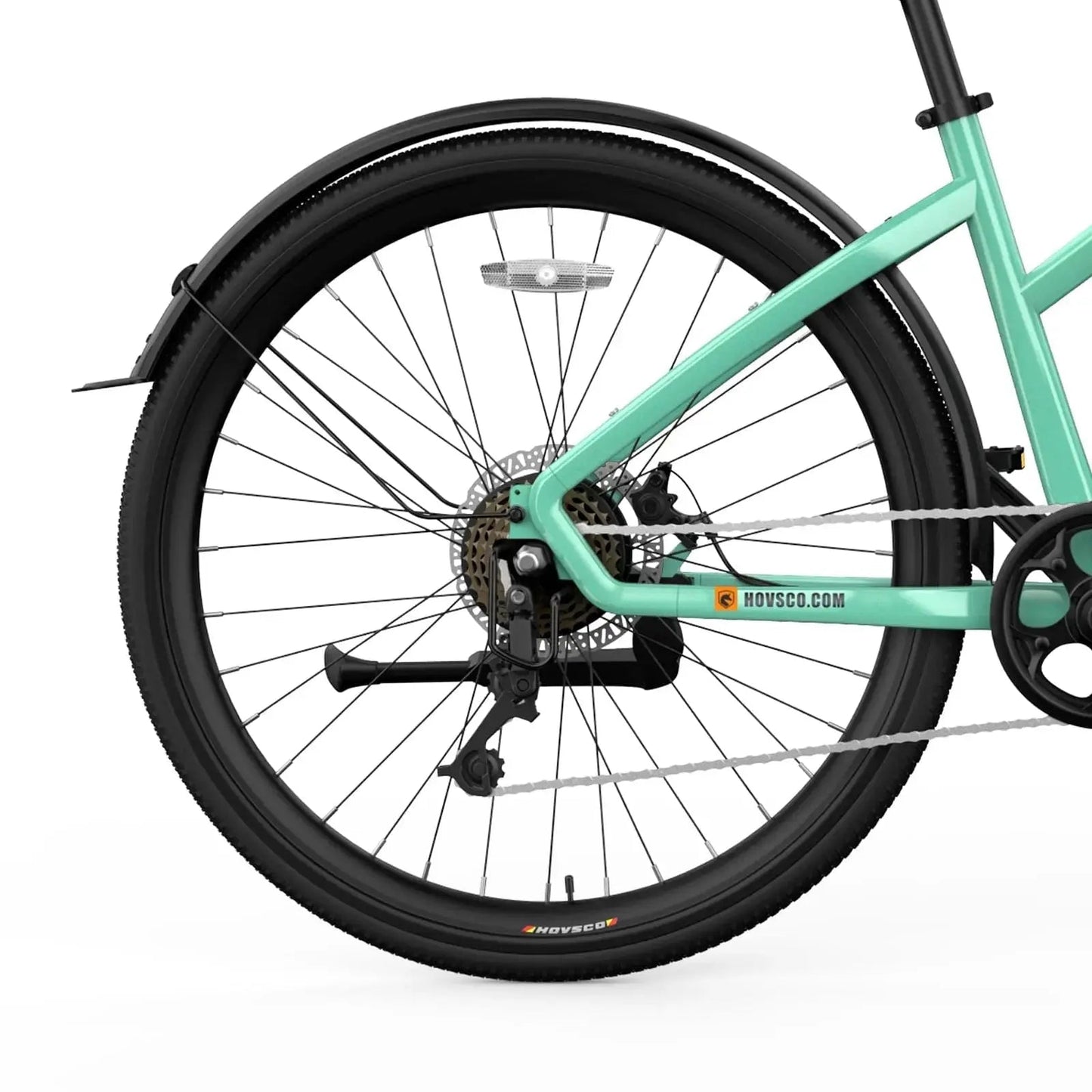HOVSCO HovCity 27.5" Step-Thru Cruiser Electric Bike For Adults