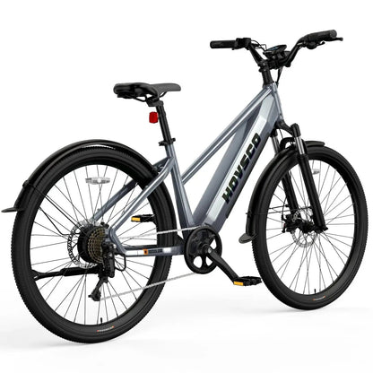 HOVSCO HovCity 27.5" Step-Thru Cruiser Electric Bike For Adults
